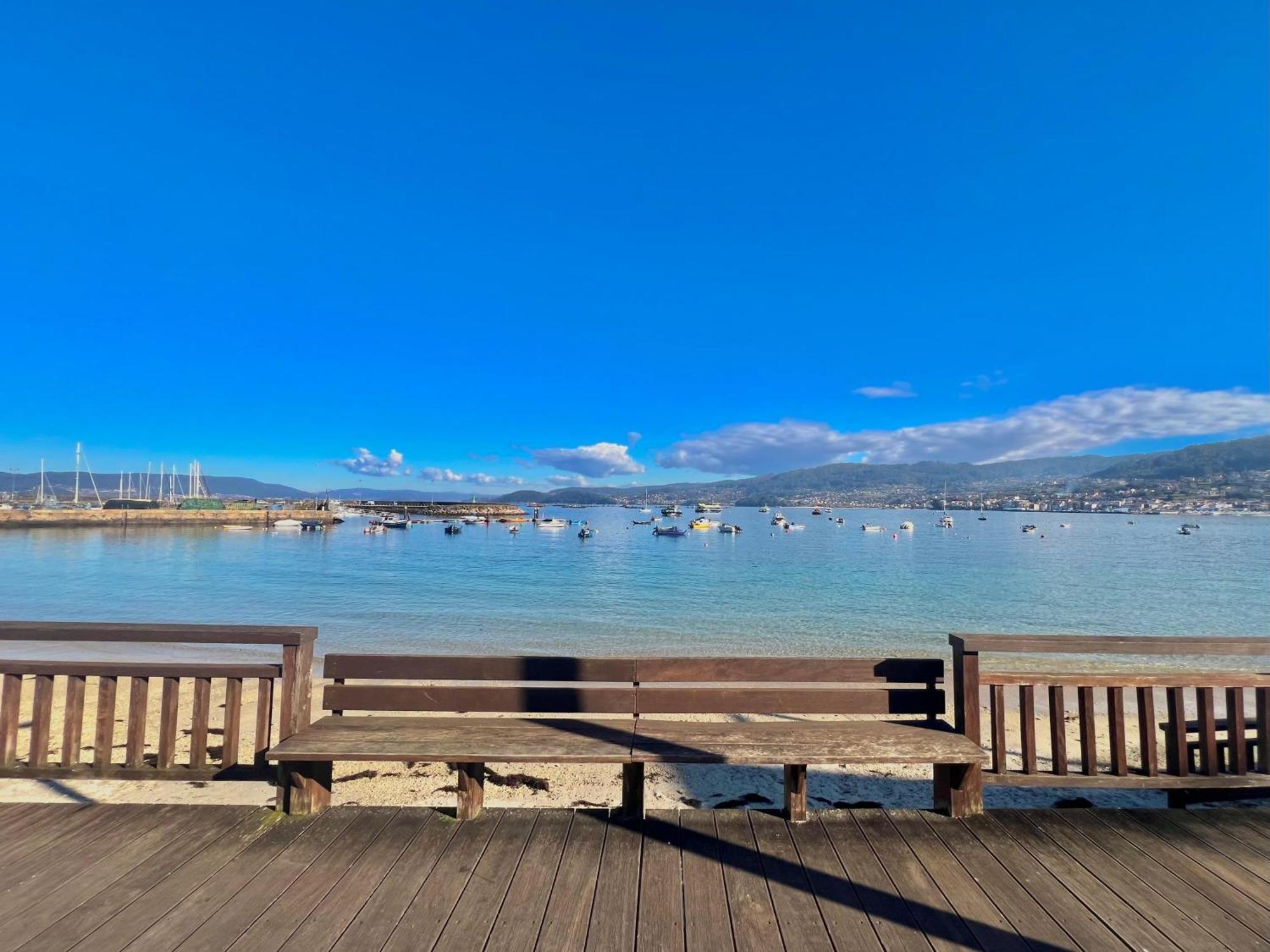 Apartamento Centrico Cerca De La Playa Bueu Dış mekan fotoğraf